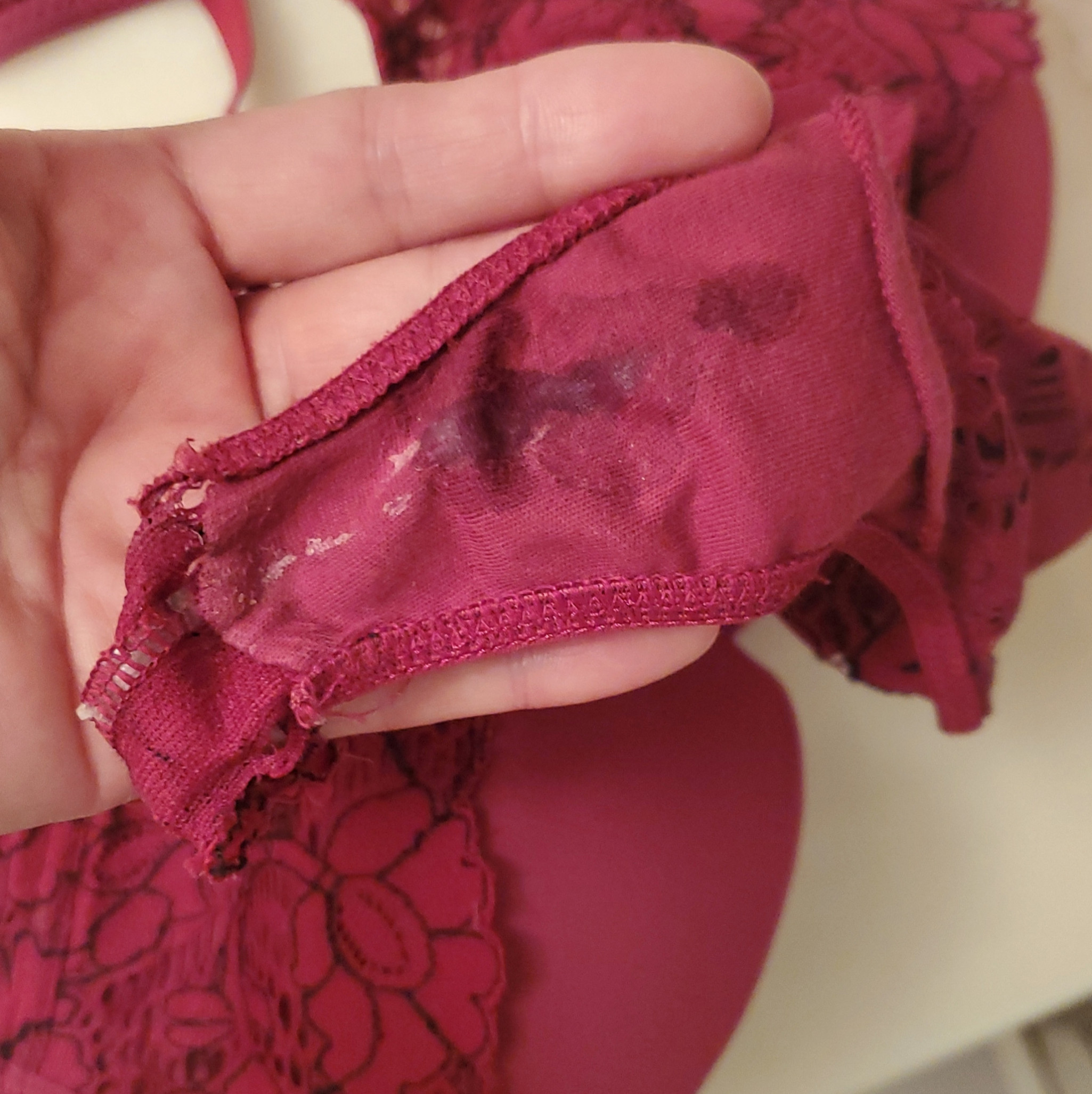 Dirty Bra And Panties